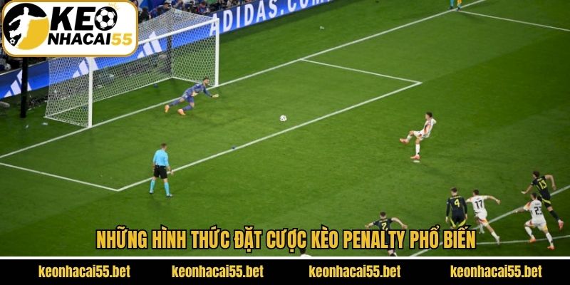 Những hình thức cá cược lượt đá phạt đền nổi bật
